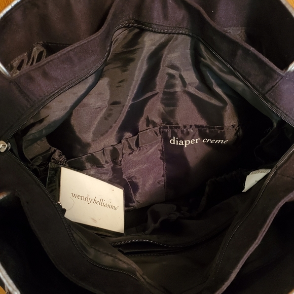Wendy Bellissimo Baby Bag Black Silver - Picture 11 of 16